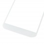 Přední obrazovka vnější skleněná čočka pro Motorola Moto G4 (bílá)