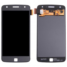 Original LCD Screen + Original Touch Panel for Motorola Moto Z Play(Black)