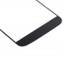 Frontscheibe Äußere Glasobjektiv für Motorola Moto M / XT1662 (Schwarz)