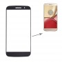 Esiekraani välimine klaas objektiiv Motorola Moto M / XT1662 (must)