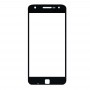 Предна екрана Външно стъкло за Motorola Moto z Play / XT1635 (черен)