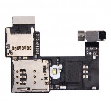 Tarjeta SIM Socket + SD zócalo de la tarjeta para Motorola Moto G (2ª generación) (Single Version SIM)