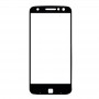 Front képernyő Külső üveglencse a Motorola Moto Z / XT1650 (fekete) számára