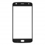 Front Screen Outer Glass Lens for Motorola Moto Z2 Play (Black)