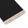 Ekran LCD Full Digitizer montażowe dla Motorola Moto E4 Plus / XT1770 / XT1773 (złoto)