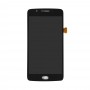 LCD екран и Digitizer Пълното събрание за Motorola Moto G5 (черен)