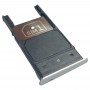 SIM ბარათის Tray + Micro SD Card Tray for Motorola Moto X სტილი / XT1575 (ვერცხლისფერი)