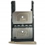 2 karty SIM Tray + Micro SD Taca karty dla Motorola Moto Z Play (Gold)