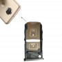 SIM-Karten-Behälter + Micro-SD-Karten-Behälter für Motorola Moto Z2 Force (Schwarz)