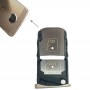 SIM-kort fack + Micro SD-kort fack för Motorola Moto Z