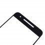 Frontskärm Yttre glaslins för Google Nexus 6P (svart)