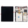 LCD képernyő és digitalizáló Full Frame Szerelés BlackBerry P9983 (Fekete)