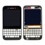 Pantalla LCD y digitalizador Asamblea con marco completo para BlackBerry Q5 (Negro)