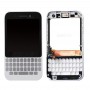 LCD ეკრანზე და Digitizer სრული ასამბლეის ჩარჩო BlackBerry Q5 (თეთრი)