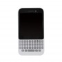 LCD-skärm och Digitizer Full Montering med ram för BlackBerry Q5 (vit)