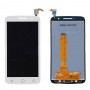 LCD Screen and Digitizer Full Assembly for Alcatel One Touch Pop 2 Premium / 7044 (White)