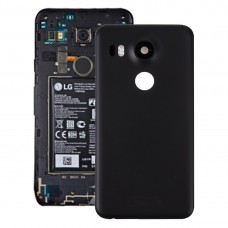 Batterie-rückseitige Abdeckung für Google Nexus 5X (Schwarz)