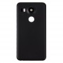 חזרה סוללה כיסוי עבור Google Nexus 5X (שחור)