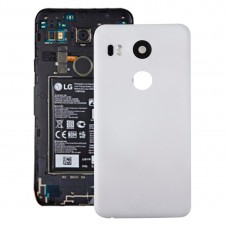 La batería cubierta trasera para Google Nexus 5X (blanco)