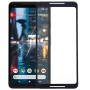 Front Screen Outer Glass Lens for Google Pixel 2 XL(Black)