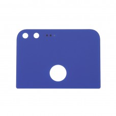 זכוכית אחורית (חלק עליון) עבור גוגל פיקסל XL / נקסוס M1 (כחול)