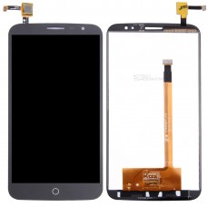 LCD Screen and Digitizer Full Assembly for Alcatel One Touch Hero 2C / 7055 (Black)