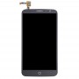 LCD-näyttö ja Digitizer edustajiston Alcatel One Touch Hero 2C / 7055 (musta)