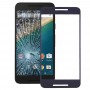 Frontscheibe Äußere Glasobjektiv für Google Nexus 5X (Schwarz)