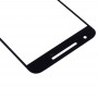 Obiettivo dello schermo anteriore vetro esterno per Google Nexus 5X (nero)