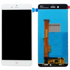 For ZTE Nubia Z17 Mini / NX569J / NX569H LCD Screen and Digitizer Full Assembly(White) 