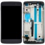 LCD Screen and Digitizer Full Assembly with Frame for BlackBerry DTEK50(Black)