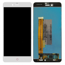 For ZTE Nubia Z11 miniS / NX549J LCD Screen and Digitizer Full Assembly(White) 