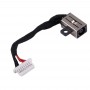 DC Power ჯეკ Connector Flex Cable for Dell Inspiron 11 3000/3148 და Inspiron 13 7000/7347/7348/7352
