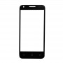 Передний экран Outer стекло объектива для Alcatel One Touch Pixi 3 4,5 / 4027 (черный)