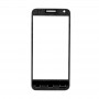 Szélvédő külső üveglencsékkel Alcatel One Touch Pixi 3 4.5 / 4027 (fekete)