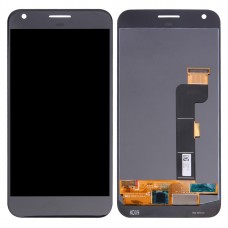 LCD ეკრანზე და Digitizer სრული ასამბლეას Google Pixel XL / Nexus M1 (Black)