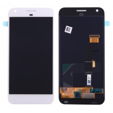 液晶屏和数字化全大会谷歌像素XL / M1的Nexus（白色） 