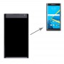 LCD-skärm och Digitizer Full Montering med ram för BlackBerry Priv (Svart)