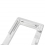 Aluminiumlegierung Precision LCD und Touch Panel Refurbishment Positioning-Form-Form für Galaxie-S6 (Silber)