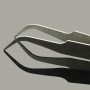 Gooi TS-15 Steel Bend pincett (Silver)