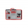 JIAFA JF-8175 28 1 Electronics Repair Tool Kit პორტატული ჩანთა რემონტი ტელეფონი, iPhone, MacBook და სხვა