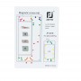 JIAFA Magnetické šrouby Mat pro iPhone 6 Plus