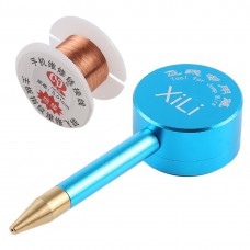 0.02mm Motherboard Fingerprint Jump Fly Wire Box Set Flying Line Pen Spot Welding Fly Wire Repair Tools for iPhone / Samsung / Huawei / Vivo 