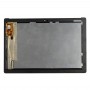 LCD-näyttö ja Digitizer edustajiston Asus ZenPad 10 Z300C / Z300CG / Z300CL / Z300CNL / P023 / P01T (Green Flex Cable Version) (musta)