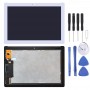 LCD Screen and Digitizer Full Assembly for Asus ZenPad 10 Z301MFL LTE Edition /   Z301MF WiFi Edition 1920 x 1080 Pixel(White)