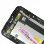 AsusのZenfone GO ZB552KL X007D（ブラック）のためのフレームとLCDスクリーンとデジタイザのフルアセンブリ
