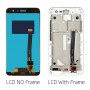 Pantalla LCD y digitalizador Asamblea con marco completo para Asus ZenFone 3 ZE520KL Z017D Z017DA Z017DB (blanco)