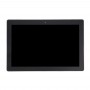 LCD-näyttö ja digitoiva edustajiston Frame Asus ZenPad 10 Z300C / Z300CG / Z300CL / Z300CNL / P023 / P01T (Green Flex Cable Version) (musta)