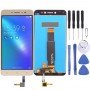 LCD Screen and Digitizer Full Assembly for Asus ZenFone Live / ZB501KL (Gold)