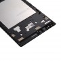 Ekran LCD Full Digitizer Montaż z ramą dla ASUS ZenPad 8.0 / Z380C / Z380CX / P022 (czarny)
